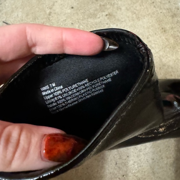 Zara Patent Boots Platform - Picture 5 of 7